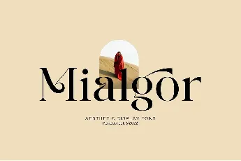 Mialgor font