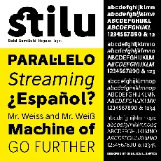 Stilu Family font