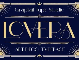 Lovera font