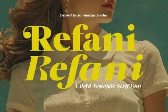 Refani font