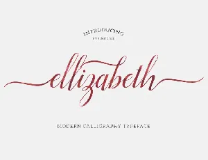 Elizabeth Script Free font