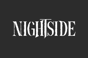 Nightside Demo font