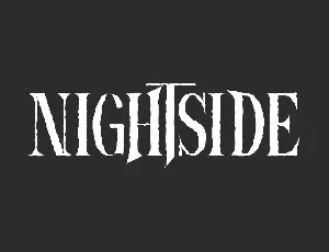 Nightside Demo font