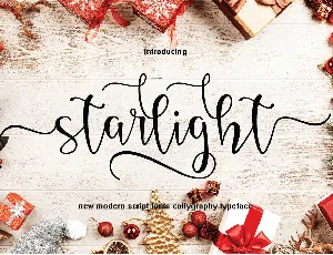 starlight script font