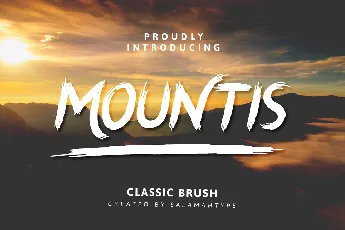 MOUNTIS font