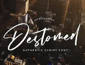 Destomed font