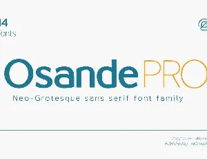 Osande font