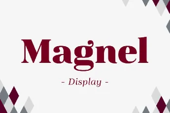 Magnel font