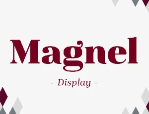 Magnel font