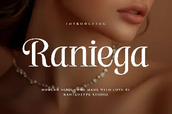 Raniega font