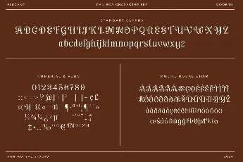 Raniega font