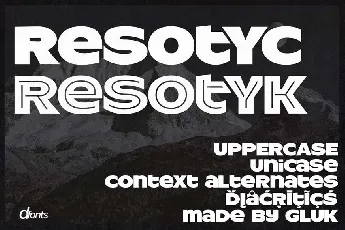 ResotYc font