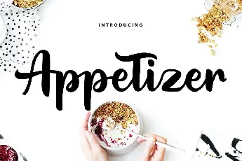 Appetizer Modern Script font