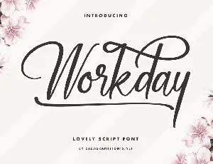 Workday Demo font