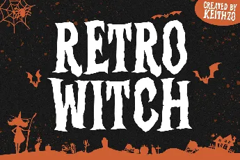 Retro Witch font