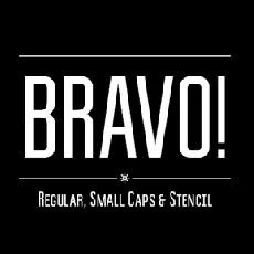 Bravo font