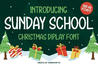 SUNDAY SCHOOL font