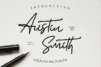 Austin typeface font