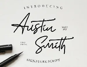 Austin typeface font