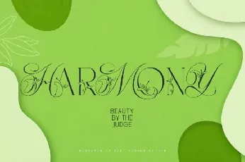 Narony font