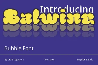 Balwine font