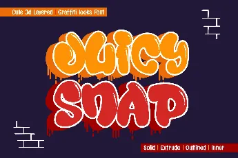 Juicy Snap font