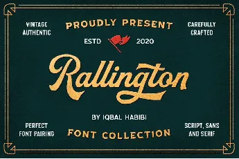 Rallington Script font