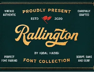 Rallington Script font