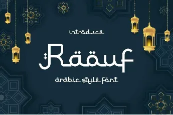 Raouf font