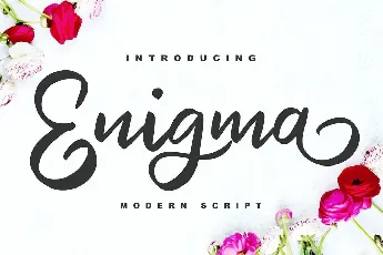 Enigma Modern Script font