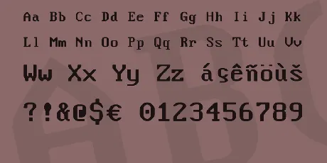 Flexi IBM VGA False font