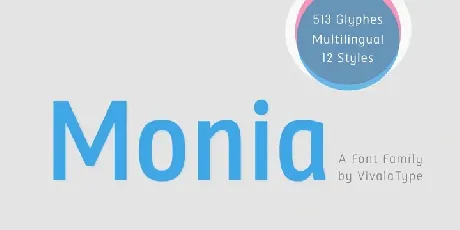 Monia Family font