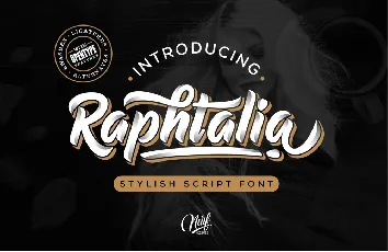 Raphtalia Script font