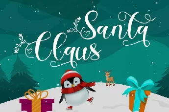 Christmas Garden Script font