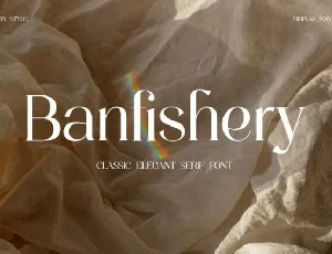 Banfishery font