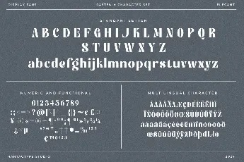 Rastenia font