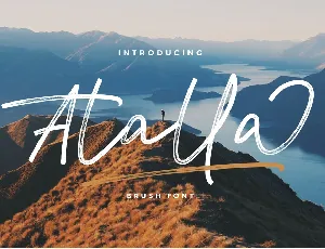 Atalla font