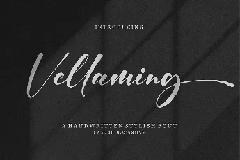 Vellaming font