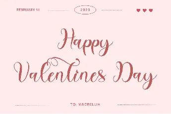 Valentine Mood font