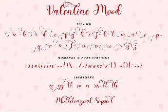 Valentine Mood font