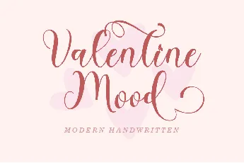 Valentine Mood font