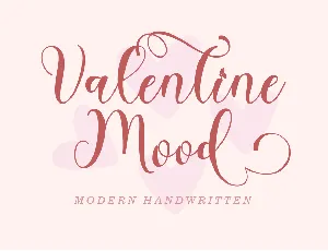 Valentine Mood font