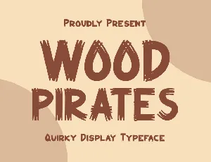 Woods Pirates font