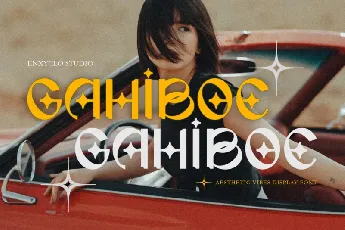 Gahiboe font