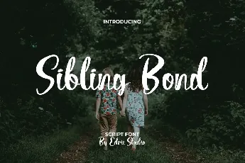 Sibling Bond font