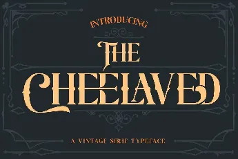 The Cheelaved font