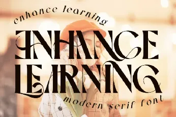 Enhance Learning font