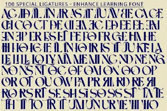 Enhance Learning font