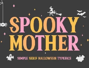 Spooky Mother font