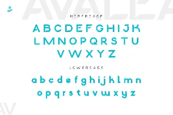 Avalea font